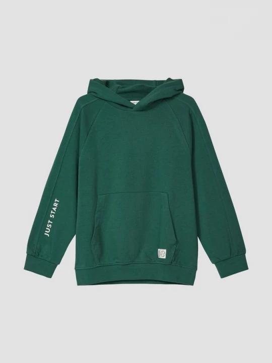 Foto van product Oversized hoodie met printdetail s.Oliver groen