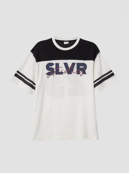 Foto van product Oversized shirt in jersey stijl s.Oliver