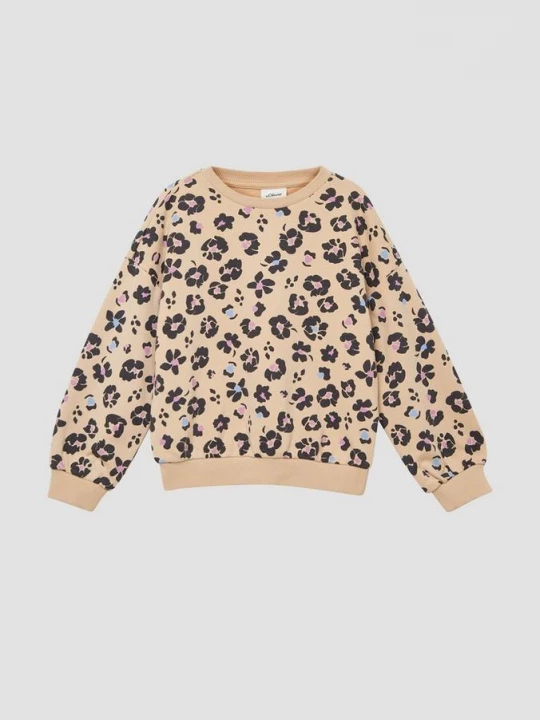 Foto van product Oversized sweatshirt met all-over print s.Oliver