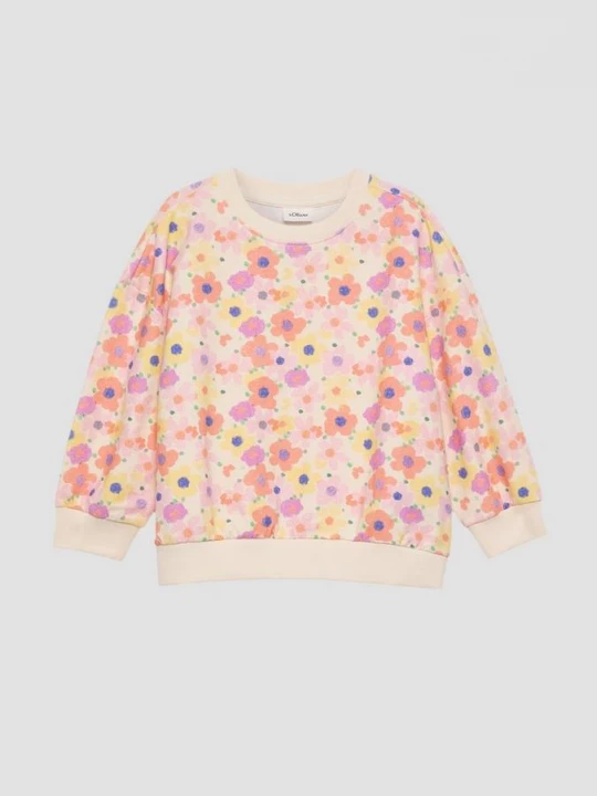 Foto van product Oversized sweatshirt met all-over print s.Oliver