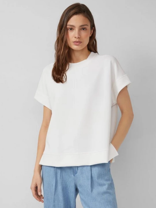 Foto van product Oversized sweatshirt van Scuba s.Oliver crème