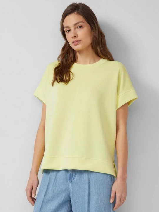 Foto van product Oversized sweatshirt van Scuba s.Oliver geel