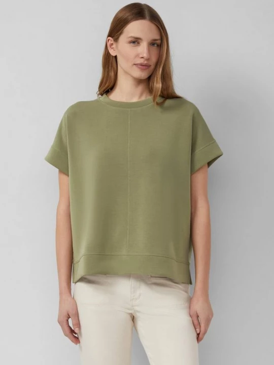 Foto van product Oversized sweatshirt van scuba s.Oliver olijfgroen
