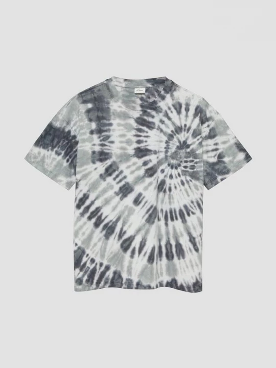 Foto van product Oversized T-shirt met batikeffect s.Oliver
