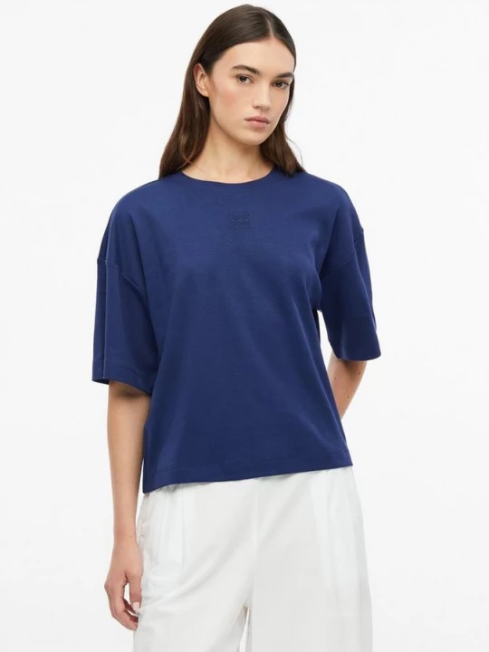 Foto van product Oversized T-shirt met borduursel s.Oliver blauw