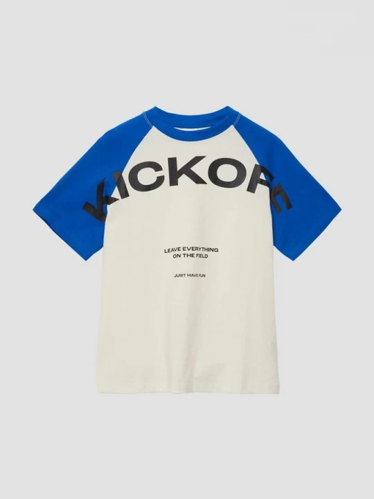 Foto van product Oversized T-shirt met raglanmouwen en print op de voorkant s.Oliver