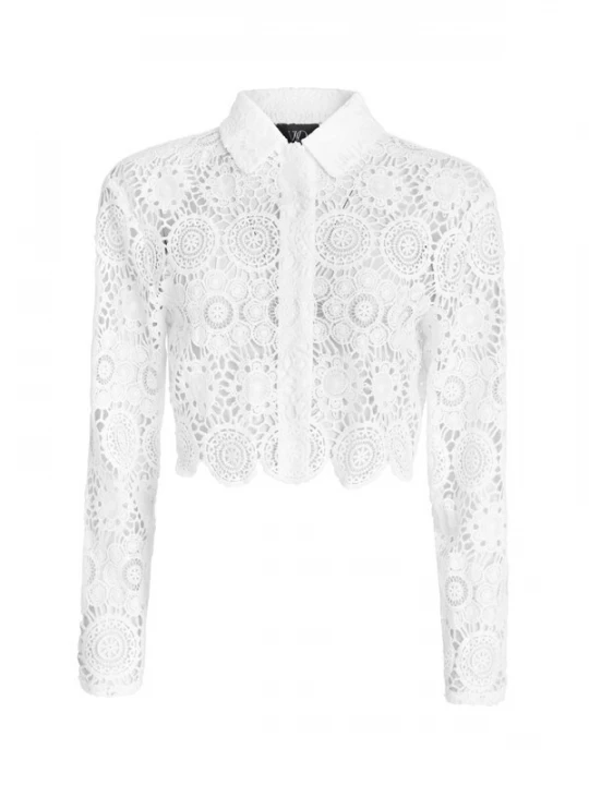 Foto van product OW Collection Blouse ' ALBA ' wit