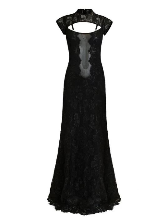 Foto van product OW Collection Cocktailjurk 'BRISA' zwart