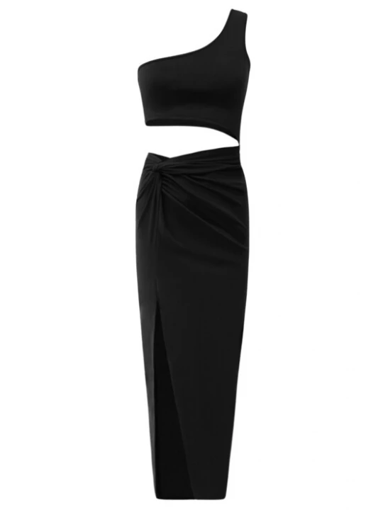 Foto van product OW Collection Cocktailjurk 'Isabella' zwart