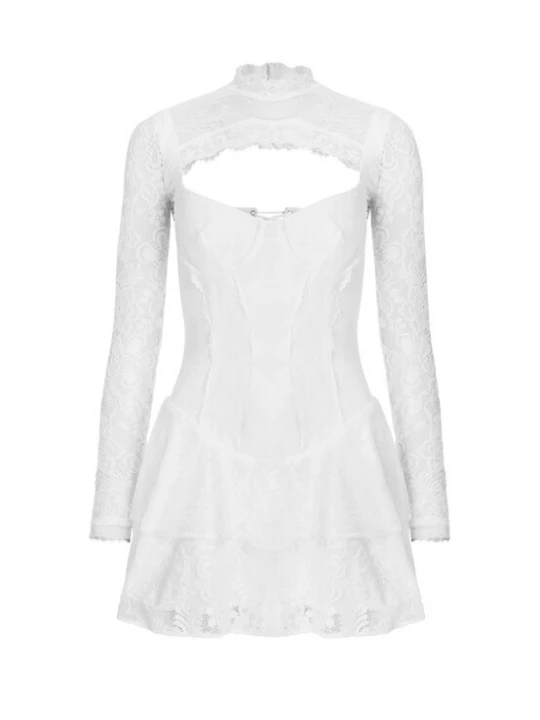 Foto van product OW Collection Jurk 'NORI' wit