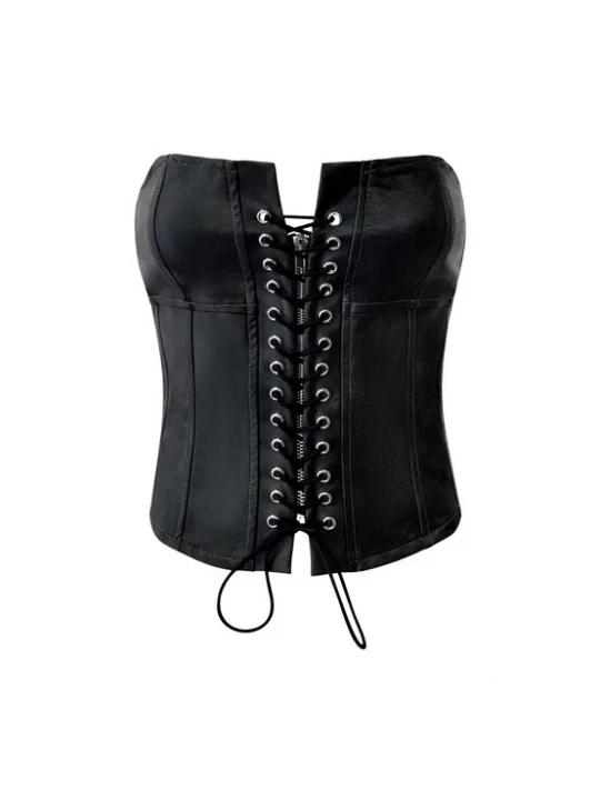 Foto van product OW Collection Top 'Sable' zwart