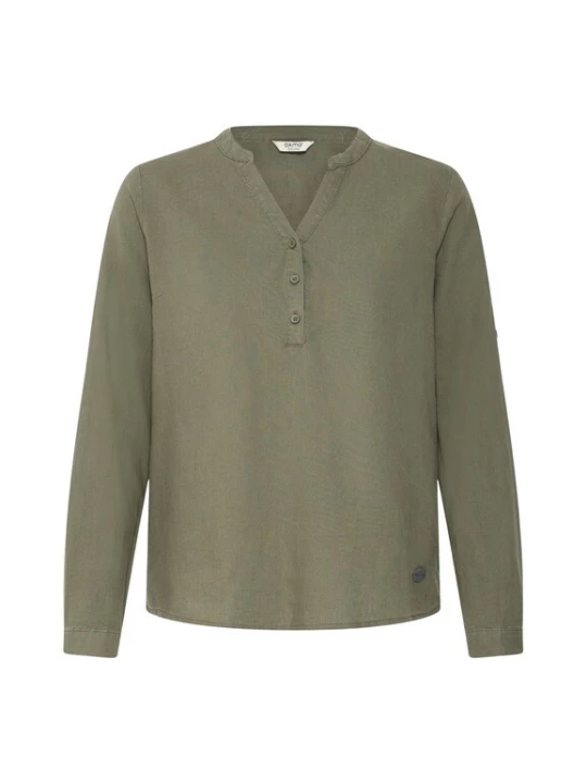 Foto van product Oxmo Blouse groen / kaki / olijfgroen