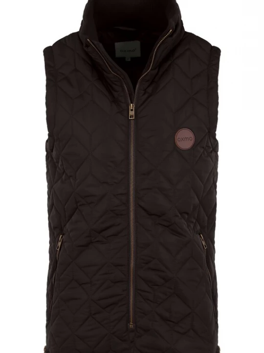 Foto van product Oxmo Bodywarmer 'Alita' donkerbruin