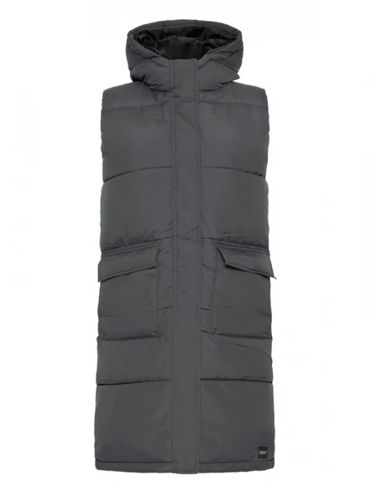Foto van product Oxmo Bodywarmer ' OXMINNA LONG ' grijs
