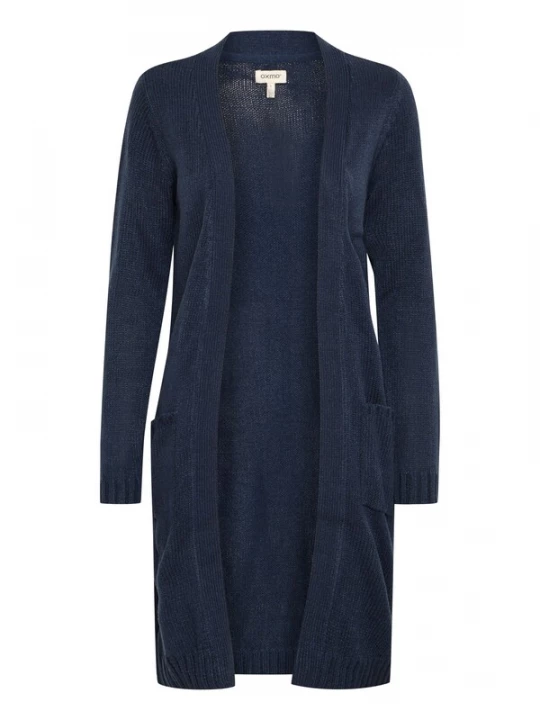 Foto van product Oxmo Gebreid vest 'CABBA' donkerblauw