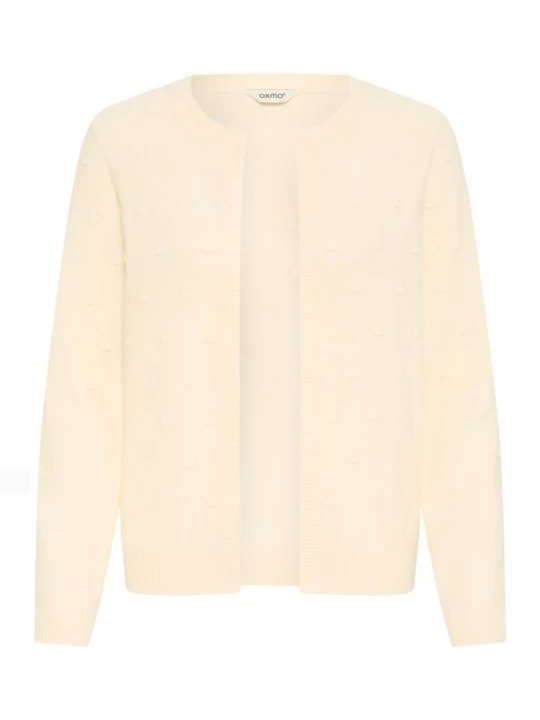 Foto van product Oxmo Gebreid vest 'Kalotta' beige
