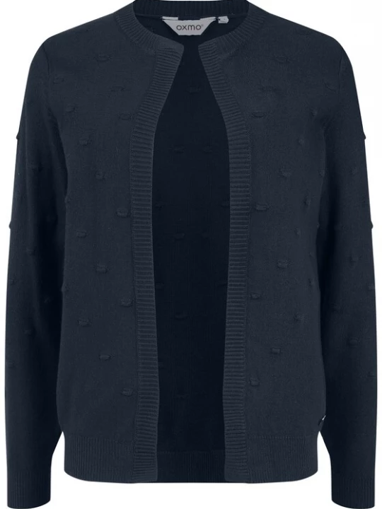 Foto van product Oxmo Gebreid vest 'Kalotta' marine