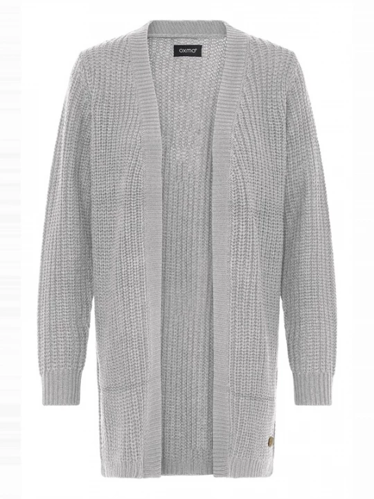 Foto van product Oxmo Gebreid vest 'Oxedna' grijs