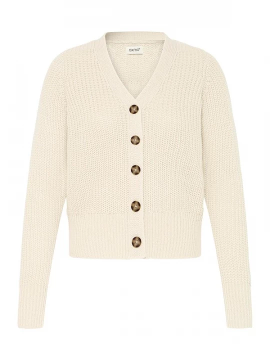 Foto van product Oxmo Gebreid vest ' OXFKANNA ' beige