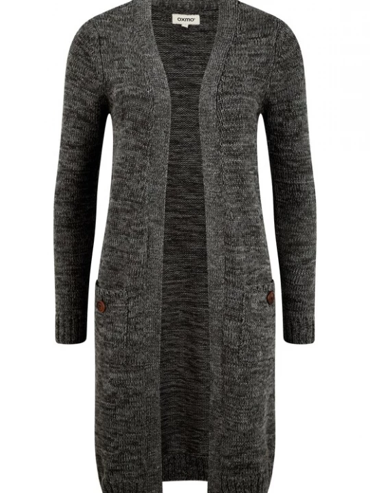 Foto van product Oxmo Gebreid vest 'Philetta' grijs