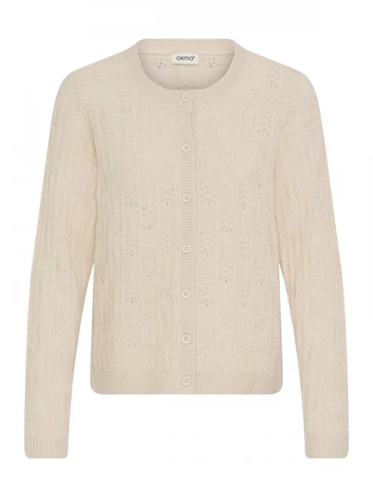 Foto van product Oxmo Gebreid vest 'Sinva ' crème