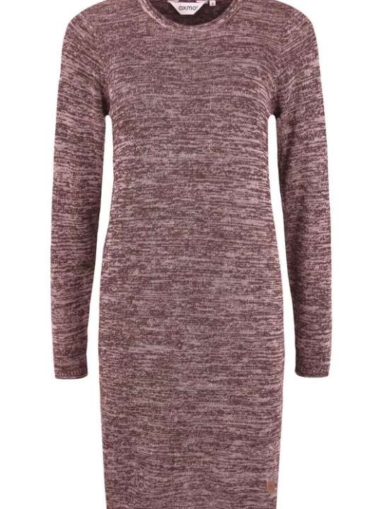 Foto van product Oxmo Gebreide jurk 'Danielle' rood