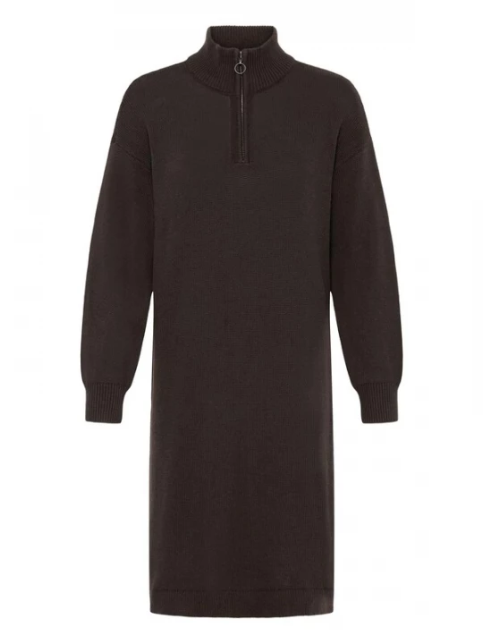 Foto van product Oxmo Gebreide jurk ' OXFSANVA ' bruin