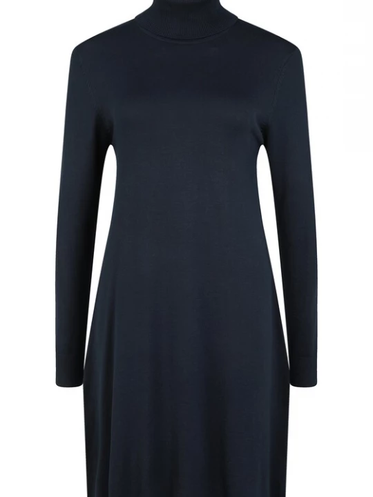 Foto van product Oxmo Gebreide jurk 'Winala' donkerblauw