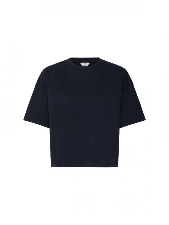 Foto van product Oxmo Shirt ' OXNSandy Crop Boxy ' zwart