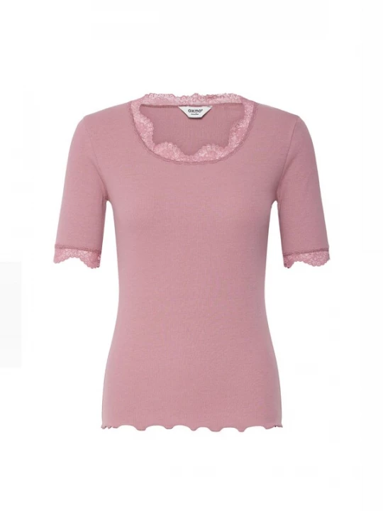 Foto van product Oxmo Shirt ' OXNSuna Lace ' oudroze