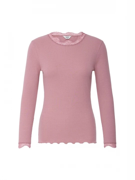 Foto van product Oxmo Shirt ' OXNSuna Lace ' rosa / oudroze