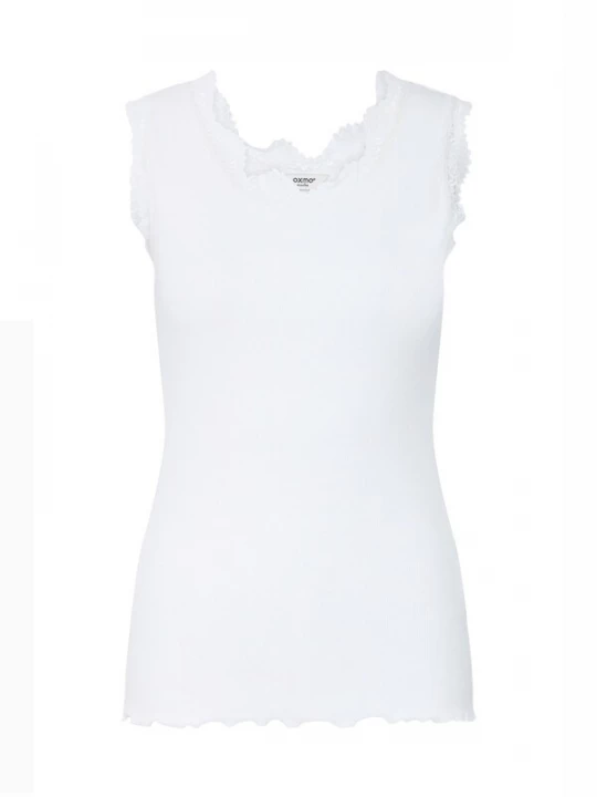 Foto van product Oxmo Top ' OXNSuna Lace ' wit