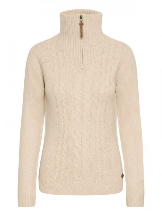 Foto van product Oxmo Trui 'Carry ' beige / bruin
