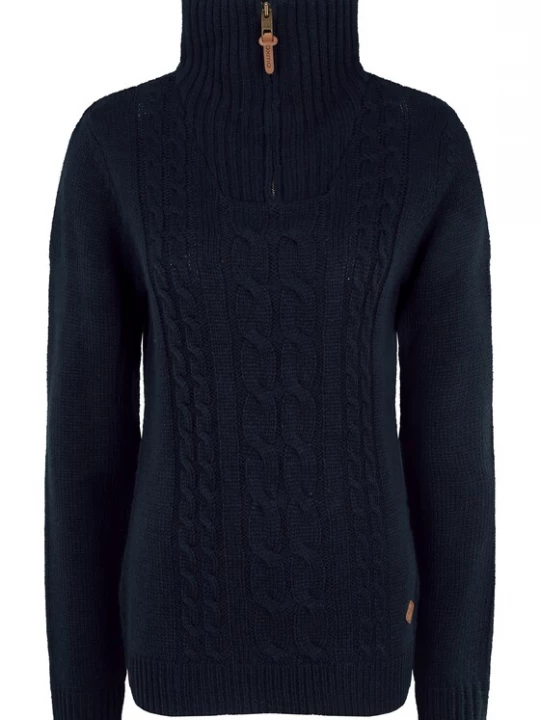 Foto van product Oxmo Trui 'OXCarry' bruin / zwart