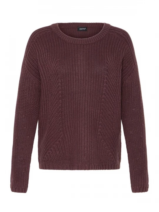 Foto van product Oxmo Trui ' OXFKANNA ' bruin
