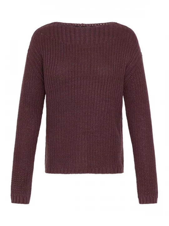 Foto van product Oxmo Trui ' OXFKANNA ' bruin