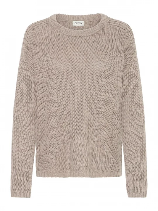 Foto van product Oxmo Trui ' OXFKANNA ' bruin