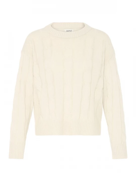 Foto van product Oxmo Trui ' OXFKIMNI ' beige