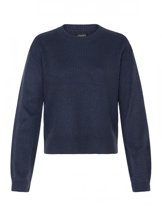 Foto van product Oxmo Trui ' OXFKIMNI ' donkerblauw