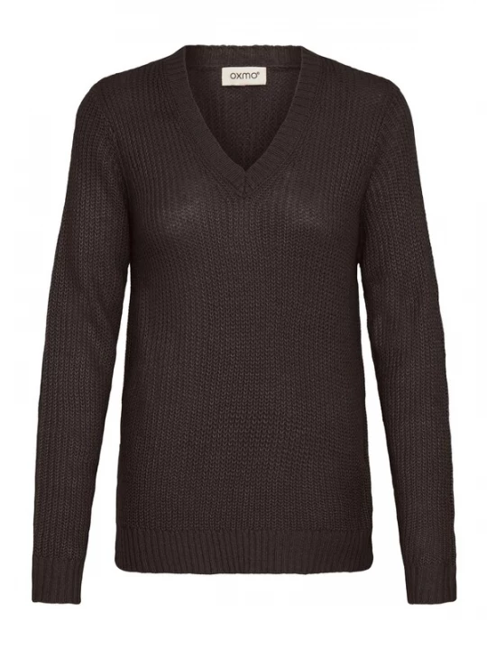 Foto van product Oxmo Trui 'OXFSINVI PU 1 ' bruin