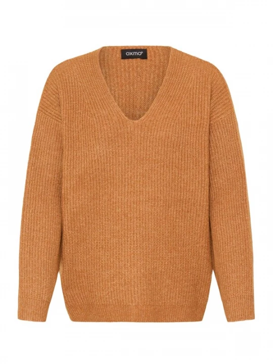 Foto van product Oxmo Trui ' OXICALLIE ' bruin