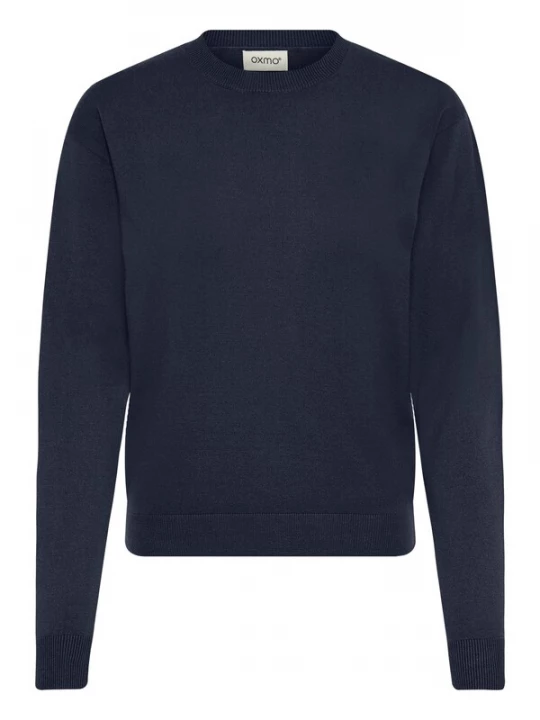 Foto van product Oxmo Trui ' OXISCANNY LS ' nachtblauw
