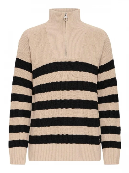 Foto van product Oxmo Trui ' OXKALANE ' beige