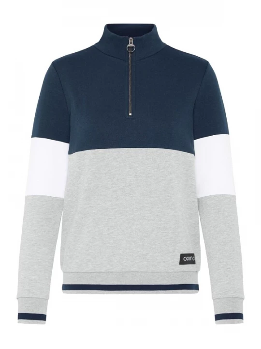 Foto van product Oxmo Trui ' OXOMAREN SWEAT ' blauw