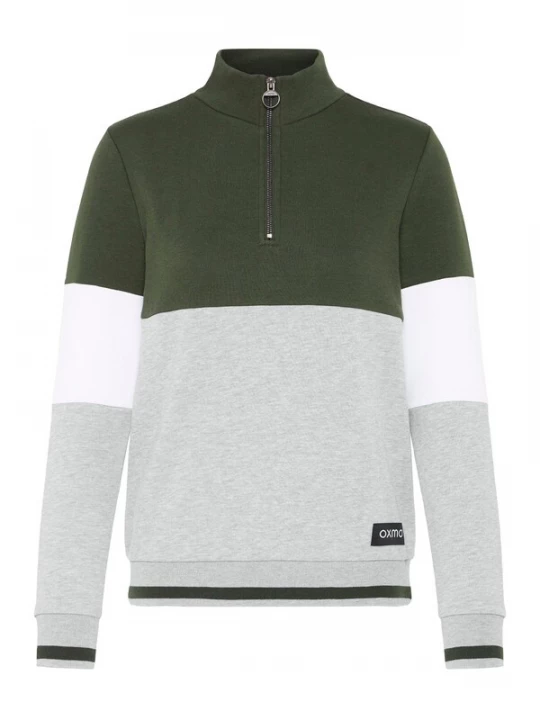 Foto van product Oxmo Trui ' OXOMAREN SWEAT ' groen