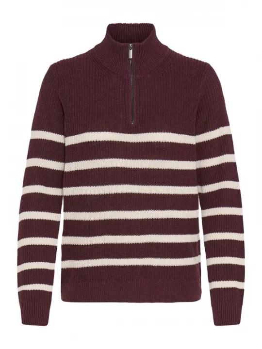 Foto van product Oxmo Trui 'Sanva' beige / bruin