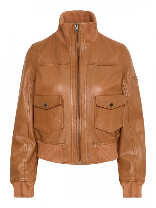 Foto van product Oxmo Tussenjas bruin