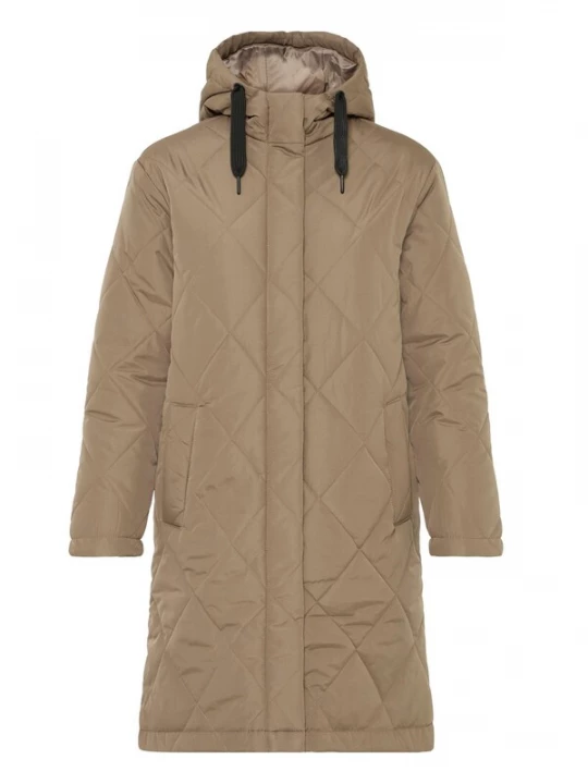 Foto van product Oxmo Tussenjas ' OXBMMBELIS LONG JACKET ' bruin