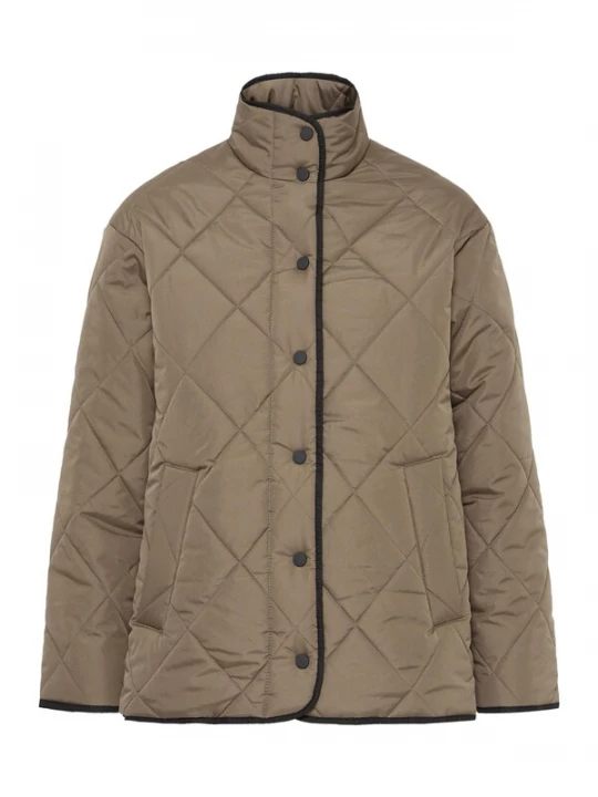Foto van product Oxmo Tussenjas ' OXBMMBELIS LOOSE JACKET ' bruin
