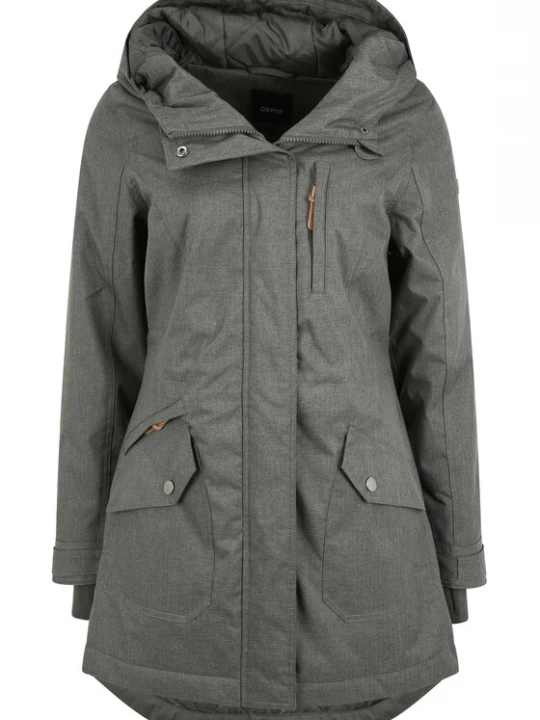 Foto van product Oxmo Tussenparka 'Bella' donkergrijs
